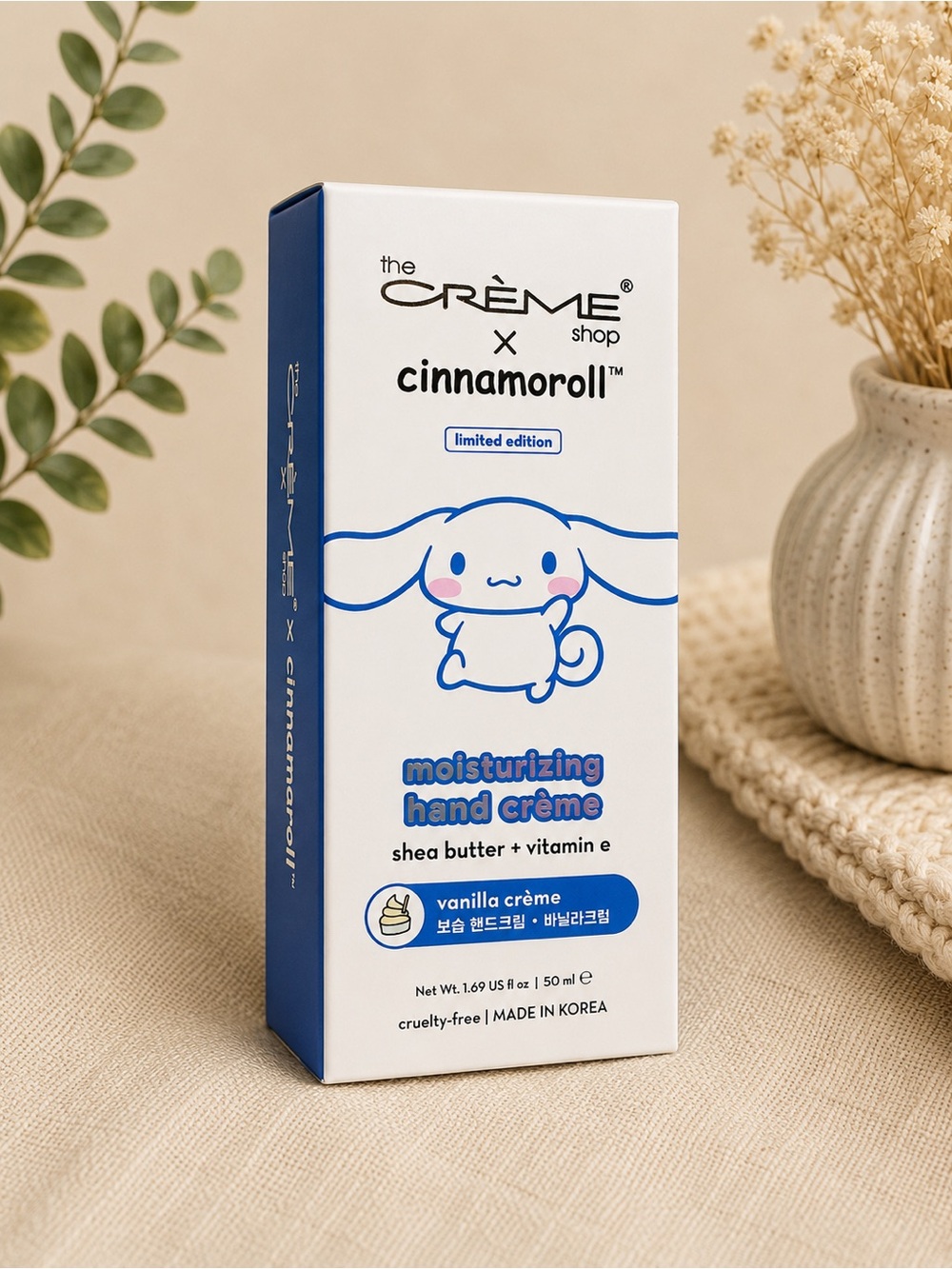 The Crème Shop x Cinnamoroll Moisturizing Hand Crème - Picture 1 of 2